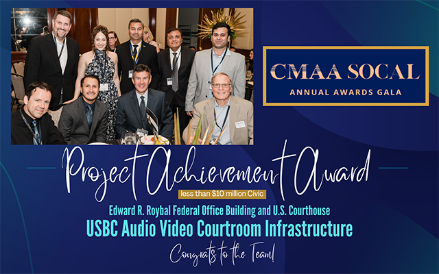 2023 CMAA Project Achievement Award Winner!