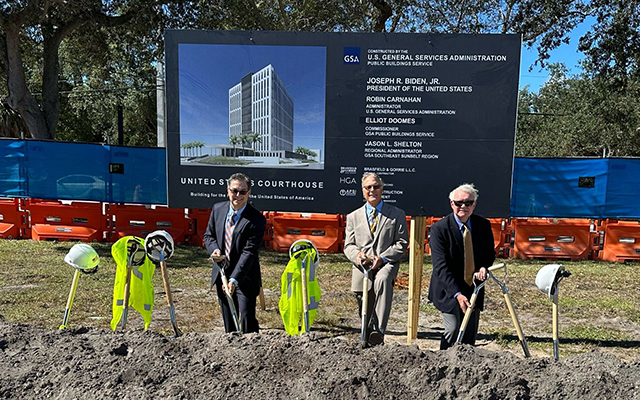 New US Courthouse Groundbreaking - Fort Lauderdale, FL